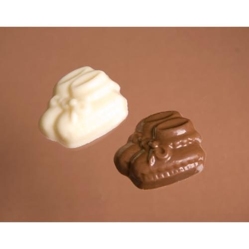 baby bootie chocolate, baby chocolate, baby shower chocolate