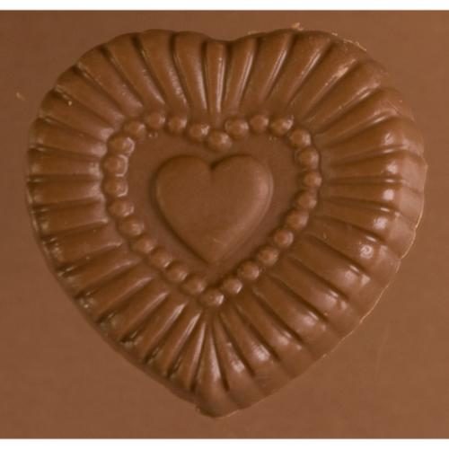 crystal chocolate heart, heart chocolate, Valentine chocolate