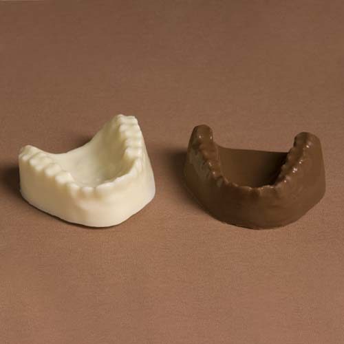 Denture, dentures, denture chocolate