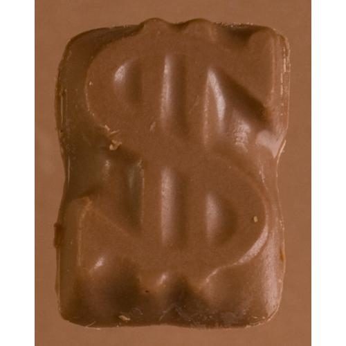 dollar sign chocolate