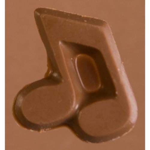 music note chocolate