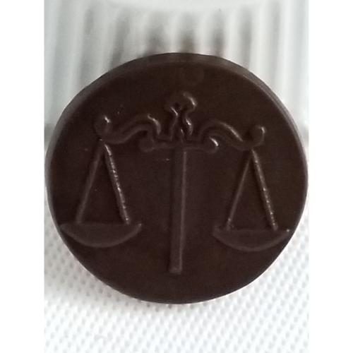 scales of justice chocolate