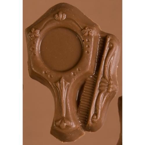 victorian mirror and comb chocolate