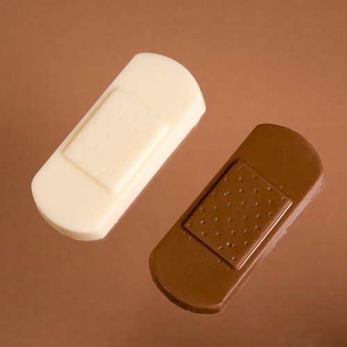 bandaid chocolate, band-aid chocolate