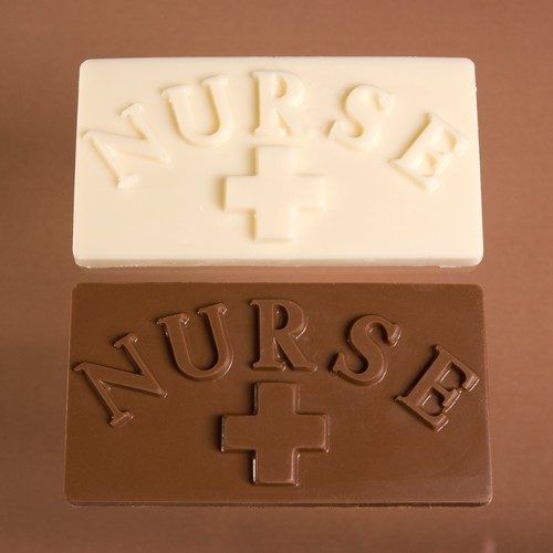 nurse chocolate block