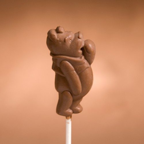 winnie the pooh chocolate bear